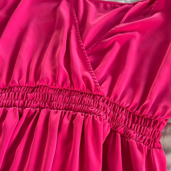 Pink Ruffled Dress - Picture 2 of 5